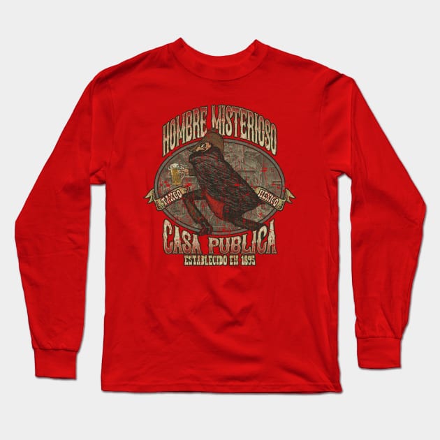 El Hombre Misterioso 1895 Long Sleeve T-Shirt by JCD666